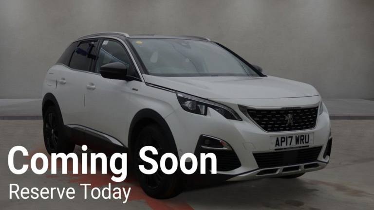 2017 Peugeot 3008 1.2 Puretech GT Line 5dr EAT6 HATCHBACK PETROL Automatic