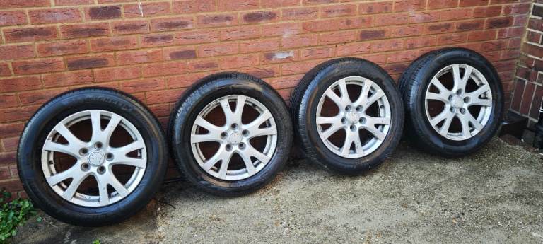 16 inch alloys with good tyres 