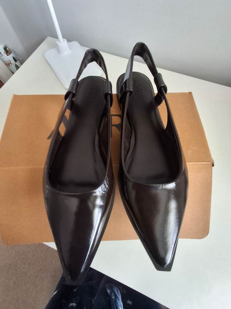 Ladies brand new chocolate brown shoes