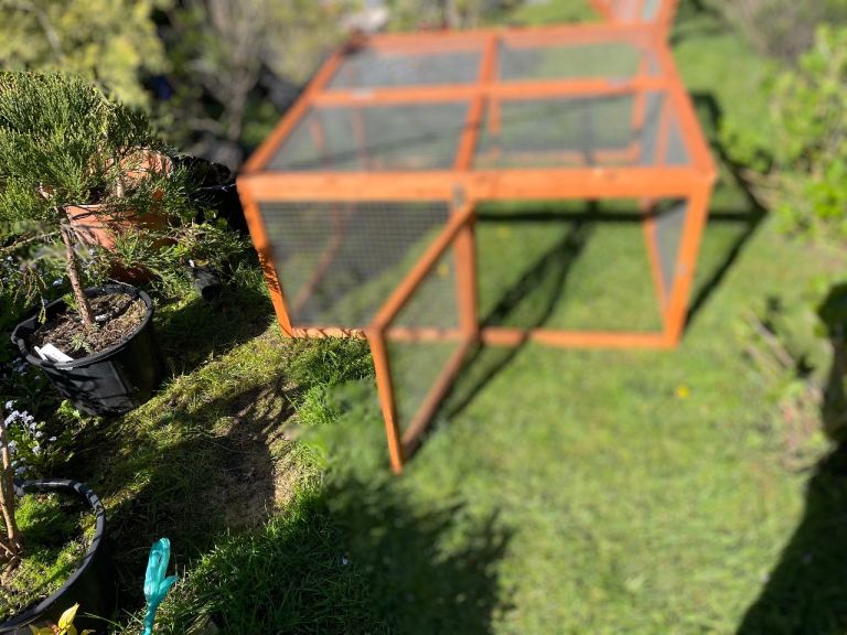 Wooden Rabbit / guinea pig run/ puppy run