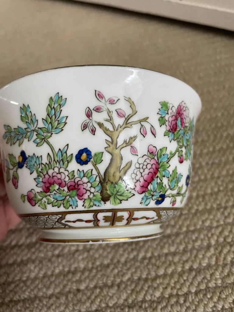 Vintage bowl - Ye Olde Indian Tree Harrods edition