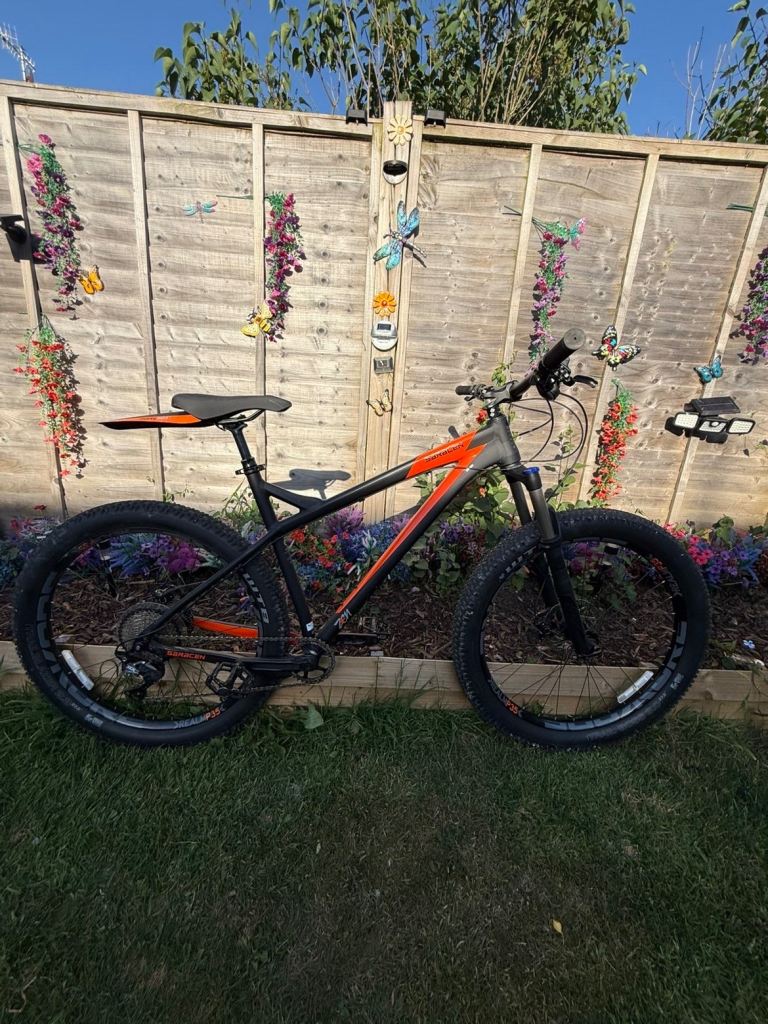 Saracen Mountain Bike – Orange and Grey, Good Condition