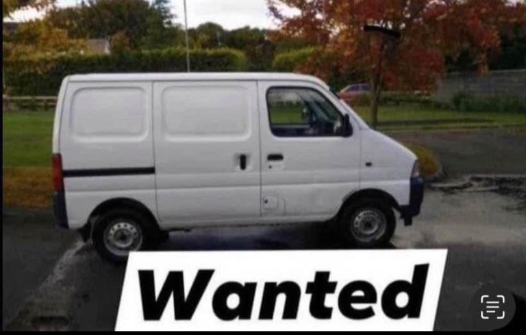 Wanted Suzuki carry vans 
