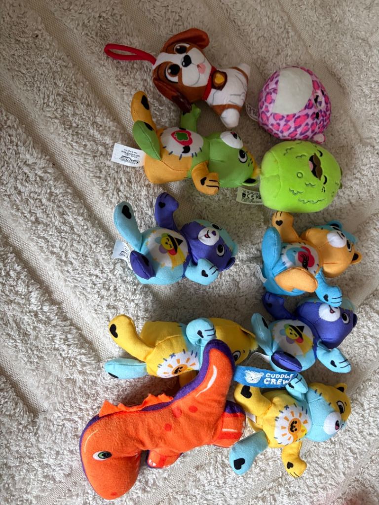 Free mini soft toys 