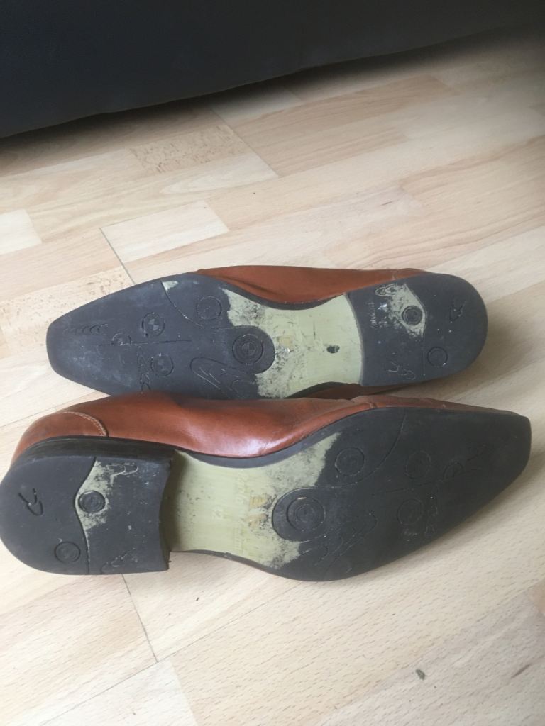 2 pairs of mens shoes size 8