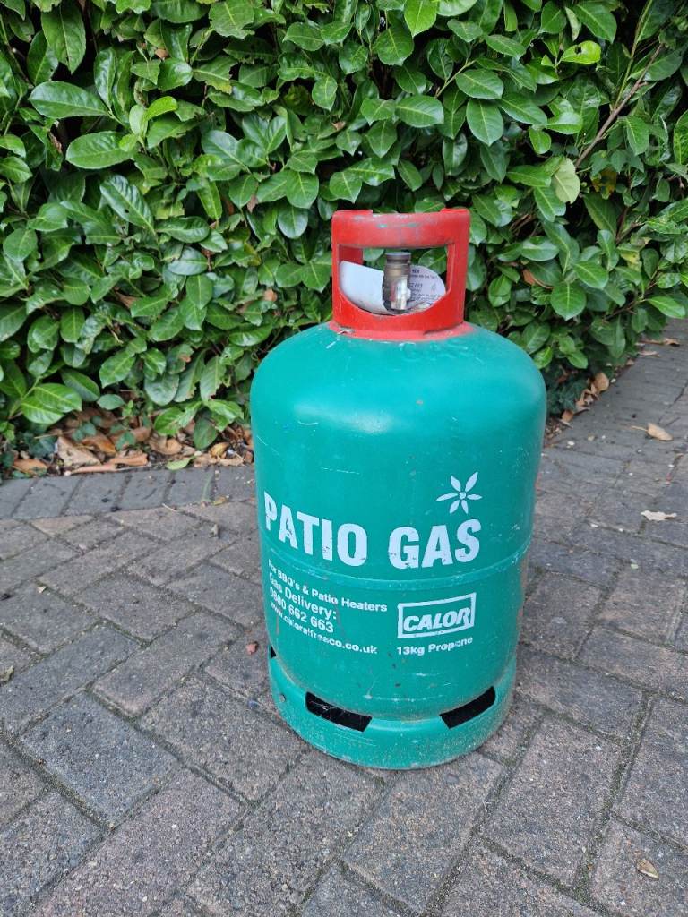 FULL CALOR 13kg Propane Patio Gas Bottle – Good Condition