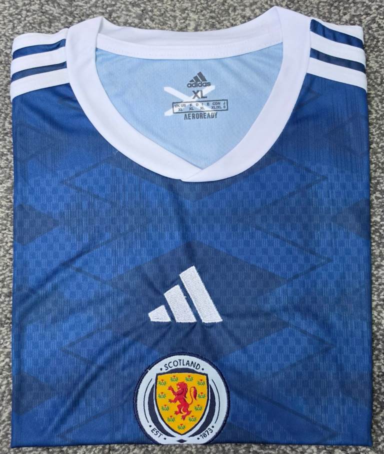 New season football shirts.