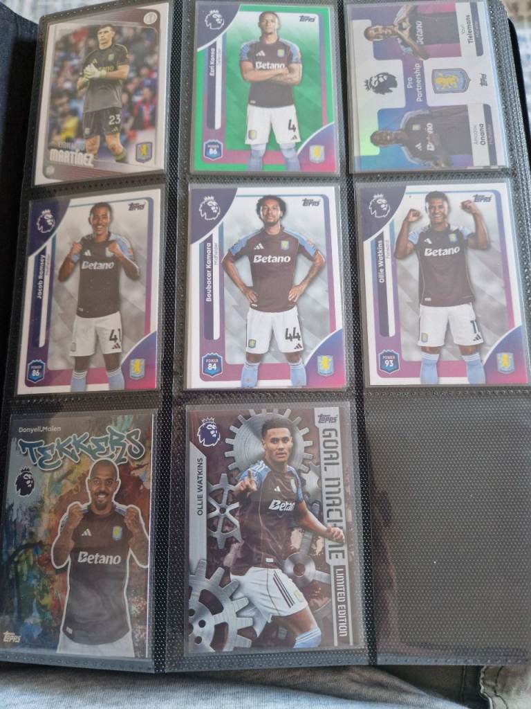 Aston Villa Topps Starter Bundle