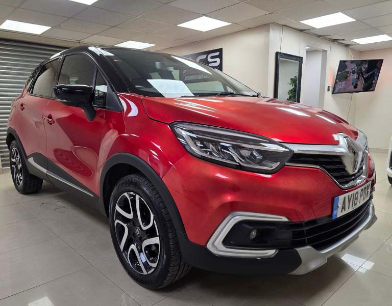 RENAULT CAPTUR 0.9 DynamiqueTCe 90 Red Manual Petrol 2018 WARRANTY 12 MONTHS MOT