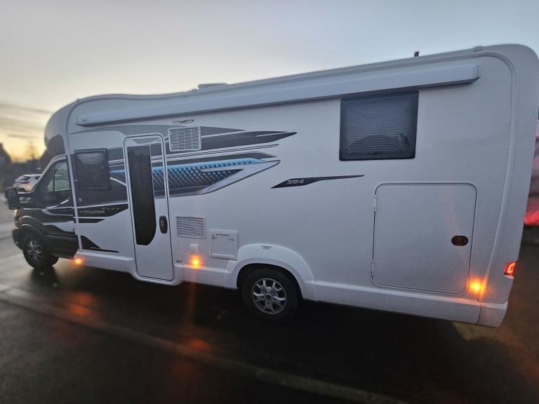 2022 Swift Voyager 584 4 Berth 4 Belt Twin Beds Garage Air Con 6,500 Miles