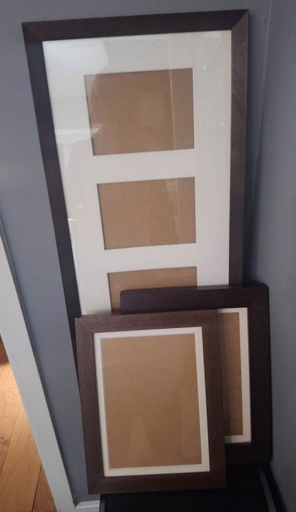 3 x picture frames