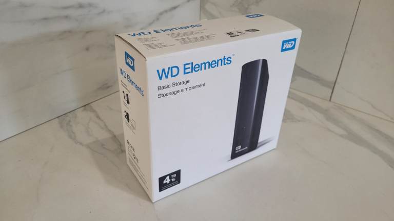 WD Elements 4TB external hard drive 