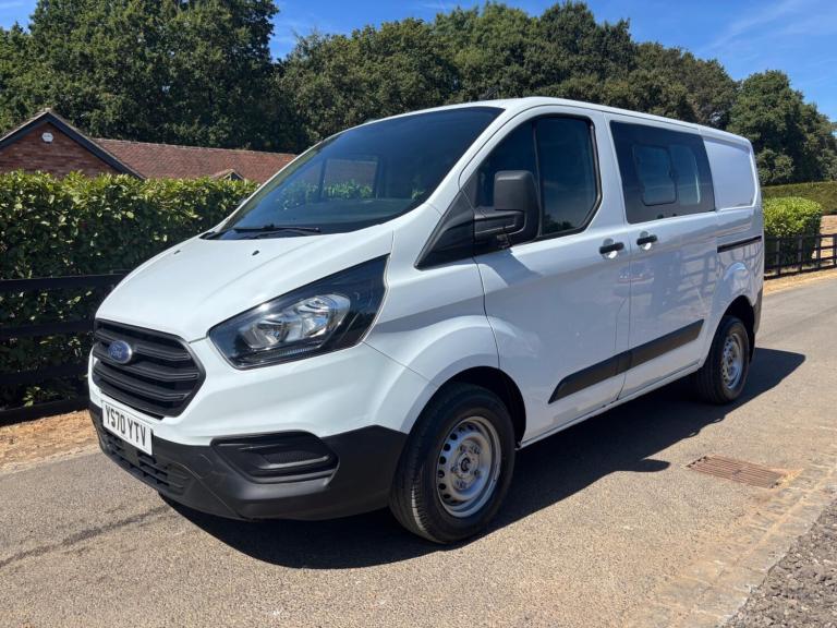 2021 Ford Transit Custom 2.0 EcoBlue 105ps Low Roof D/Cab Leader Van PANEL VAN DIESEL Manual
