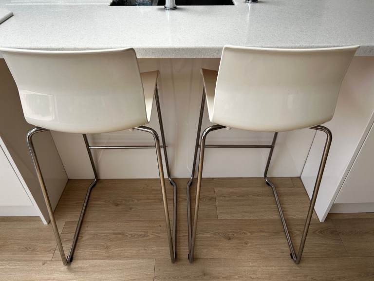 2 IKEA Glenn Stools in very good condition - £50 for the pair