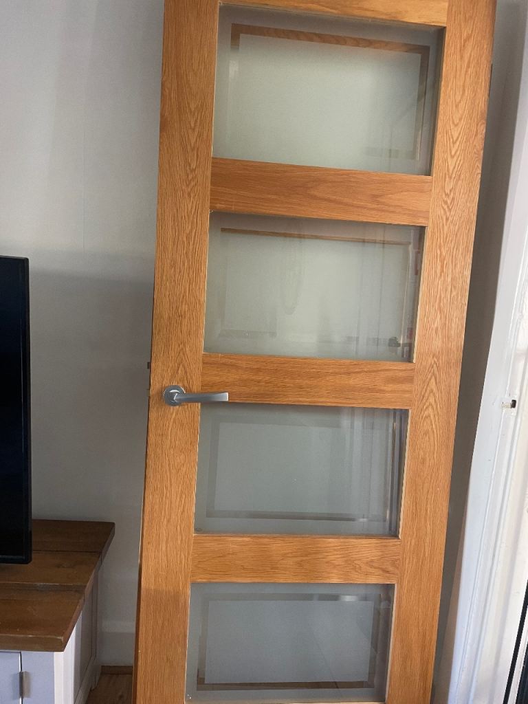 Solid wooden internal doors X2 