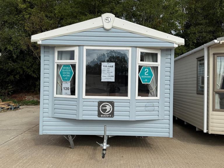 32x10ft 2 Bed Static Caravan - DG, CH - Offsite Sale for Own Land, Self Builders