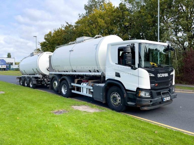 2020 (20) SCANIA P450 XT CROSSLAND TANKER DRAWBAR OUTFIT