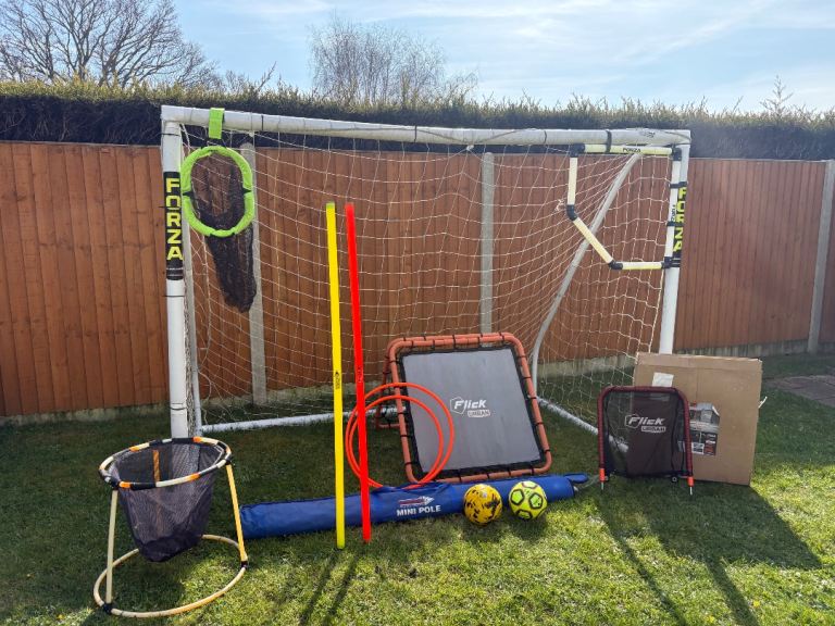 Football set - some items not used 
