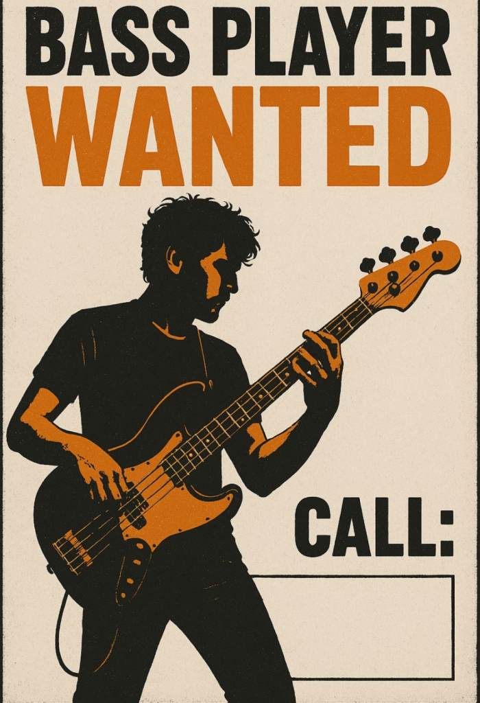 Bass player wanted 