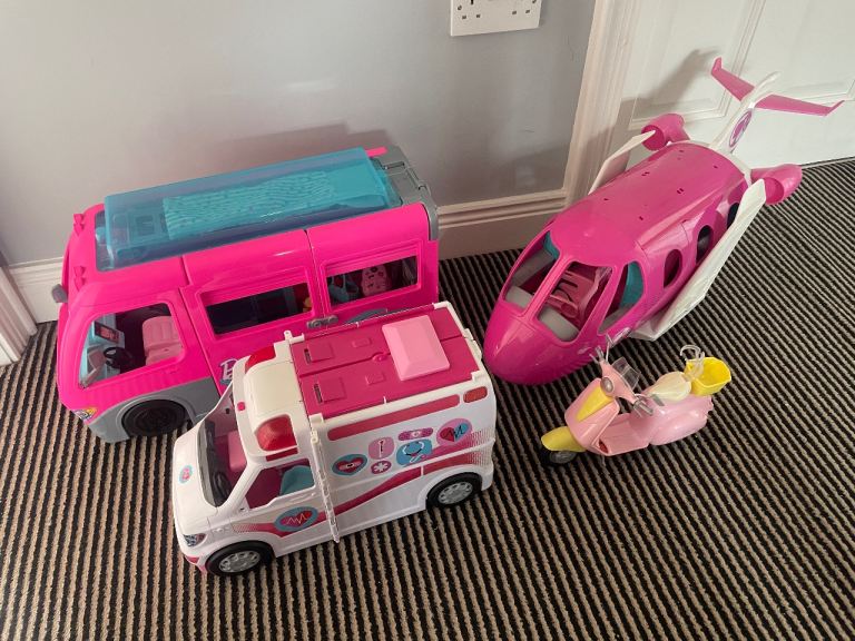 Barbie vehicles – Good Condition