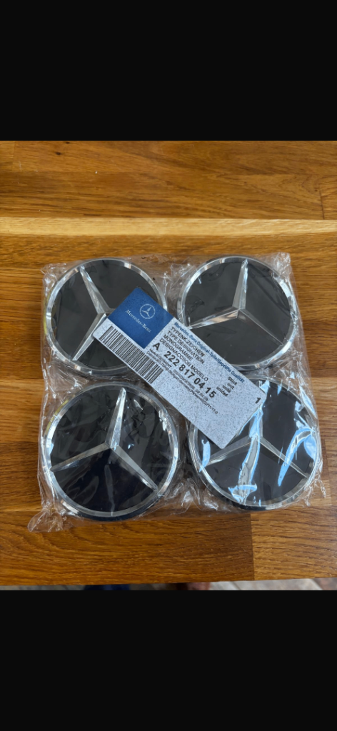  Mercedes Amg GT 2019 wheel caps (brand new unused)