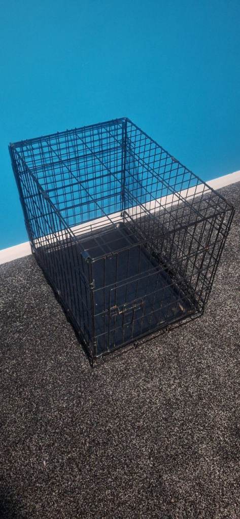 Small Foldable Metal Dog Crate
