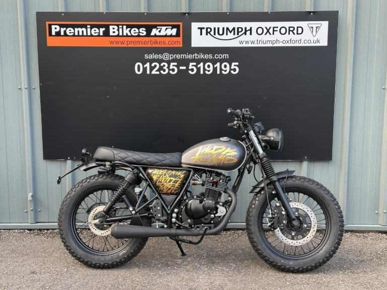 STUNNING BRAND NEW UNREGISTERED 20205 MUTT FAT SABBATH 125 MOTORCYCLE 