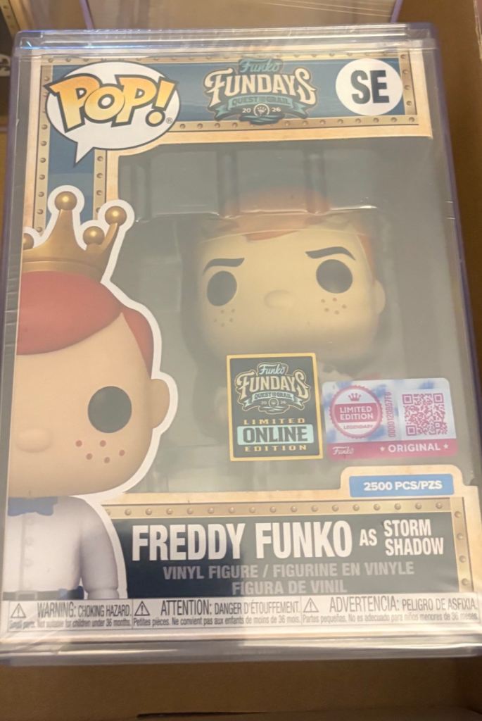 Funko POP! Freddy Funko as Storm Shadow Limited Edition