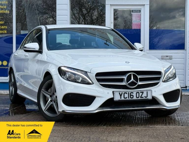 2016 Mercedes-Benz C Class 1.6 C200d AMG Line Saloon 4dr Diesel G-Tronic+ Euro 6 (s/s) (136 ps) S...