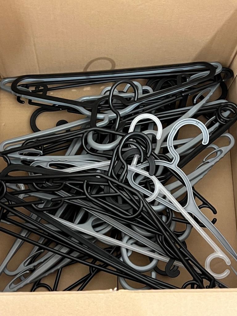 Plastic hangers