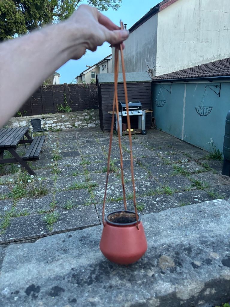 Hanging plant pot