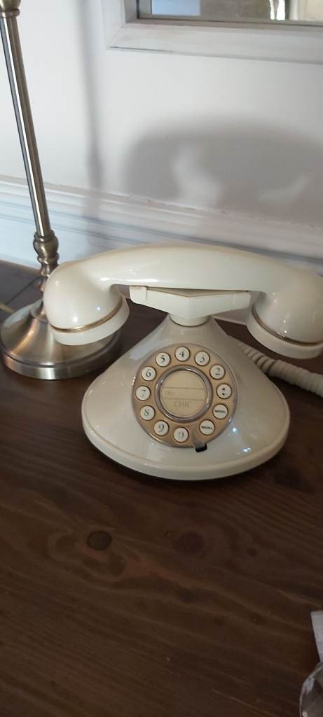 Old-fashioned telephone