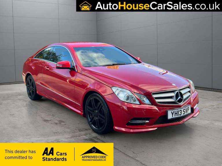 2013 Mercedes-Benz E Class 2.1 E220 CDI BlueEfficiency Sport G-Tronic+ Euro 5 (s/s) 2dr COUPE Die...