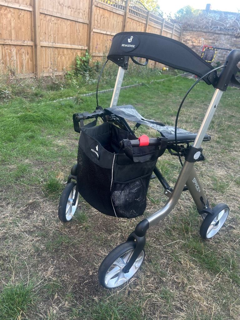 Rehasense Space Rollator Walker – Grey, Good Condition