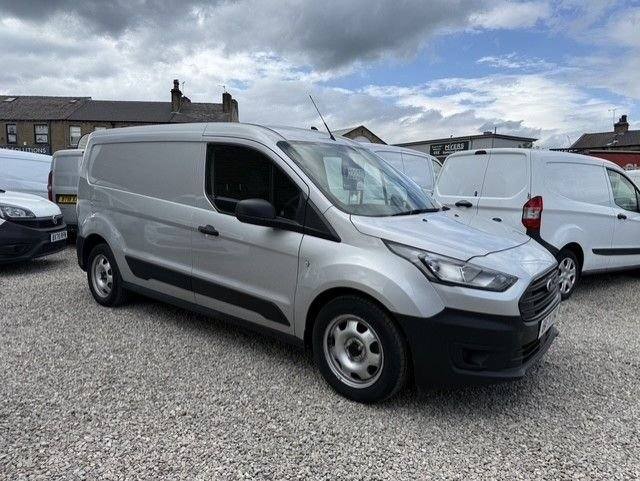 2021 Ford Transit Connect 240 Leader 1.5 EcoBlue 120ps L2 Euro 6 Panel Van in Metallic Silver, Pa...