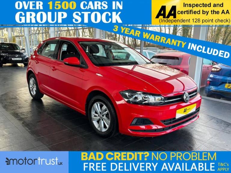 2019 Volkswagen Polo 1.0 EVO SE Hatchback 5dr Petrol Manual Euro 6 (s/s) (65 ps) F/S/H X6!! 1 FO ...