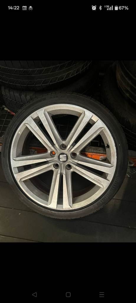 Seat Leon cupra spare wheel 19 inch full 