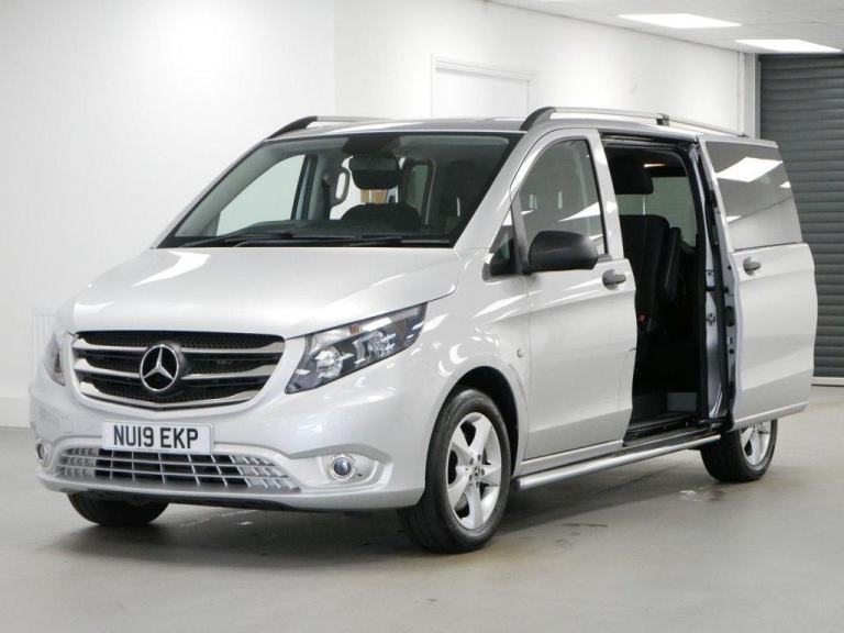 2019 MERCEDES VITO 119 2.1 CDI 190 BHP BTEC LONG SPORT AUTO CREWCAB ( NO VAT )