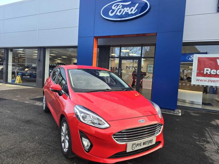 2020 Ford Fiesta 1.0 EcoBoost 95 Titanium 5dr HATCHBACK PETROL Manual