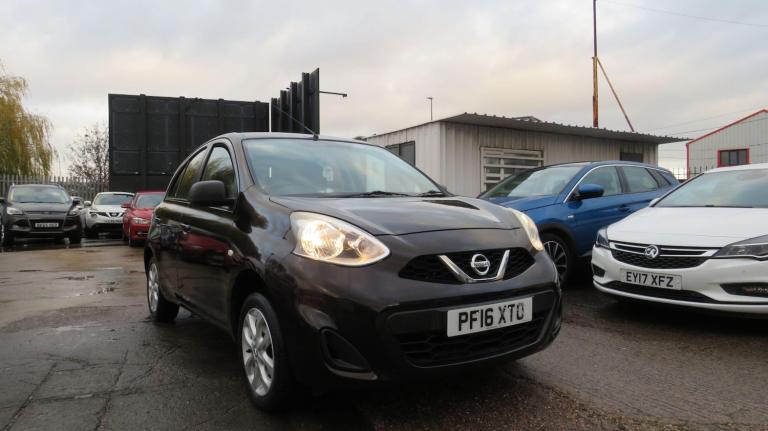 2016 Nissan Micra 1.2 Vibe Euro 6 5dr HATCHBACK Petrol Manual
