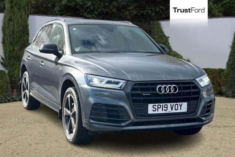 2019 Audi Q5 40 TDI Quattro Black Edition 5dr S Tronic- Parking Sensors Semi-Auto Estate Diesel S...