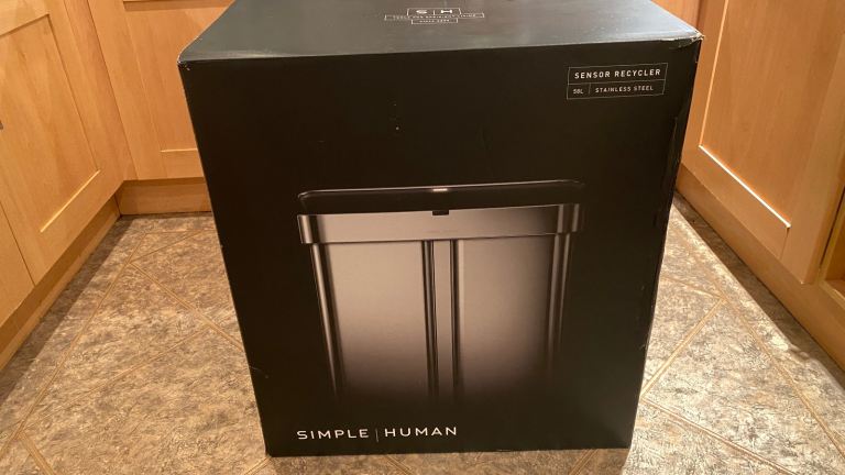 Simplehuman 58L Dual Recycler Sensor Bin