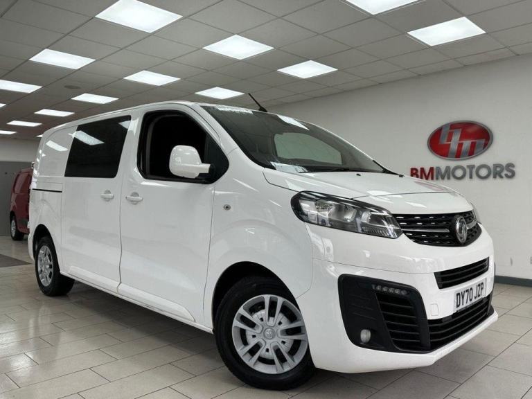 2020 Vauxhall Vivaro 3100 2.0d 120PS Sportive H1 D/Cab PANEL VAN DIESEL Manual