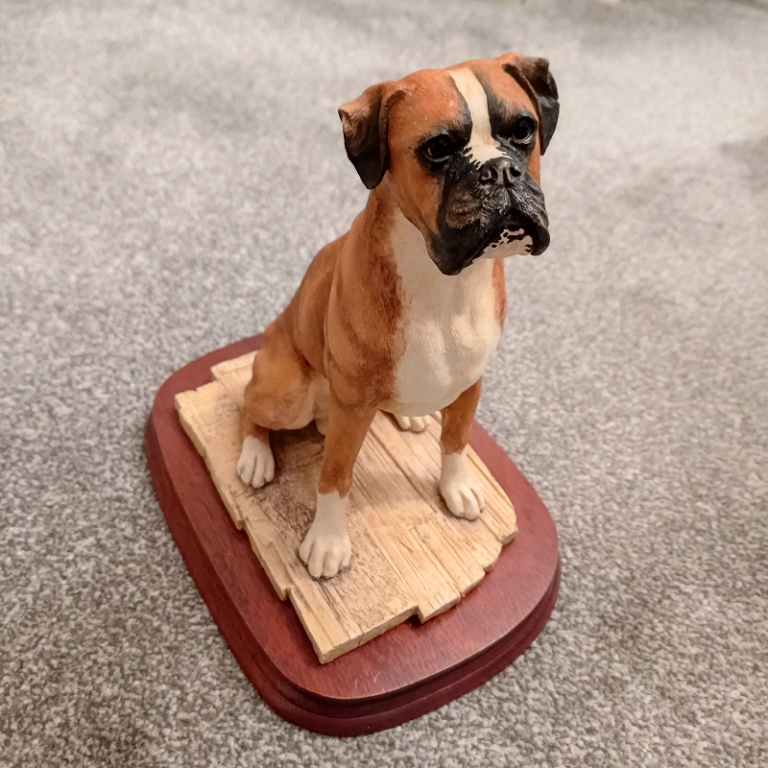 Border Fine Arts Boxer Dog 