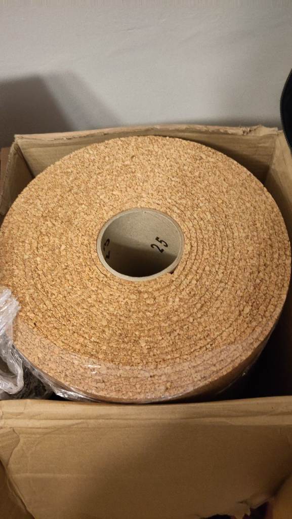 image for Various thickness rolls of corkboard