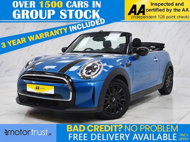 2022 MINI Convertible 1.5 Cooper Classic Convertible 2dr Petrol Manual Euro 6 (s/s) (136 ps) Conv...