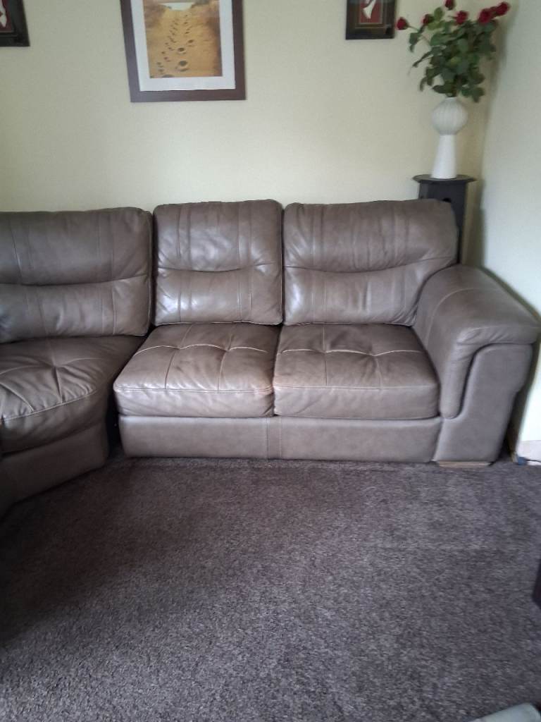 Large corner sofa unit 