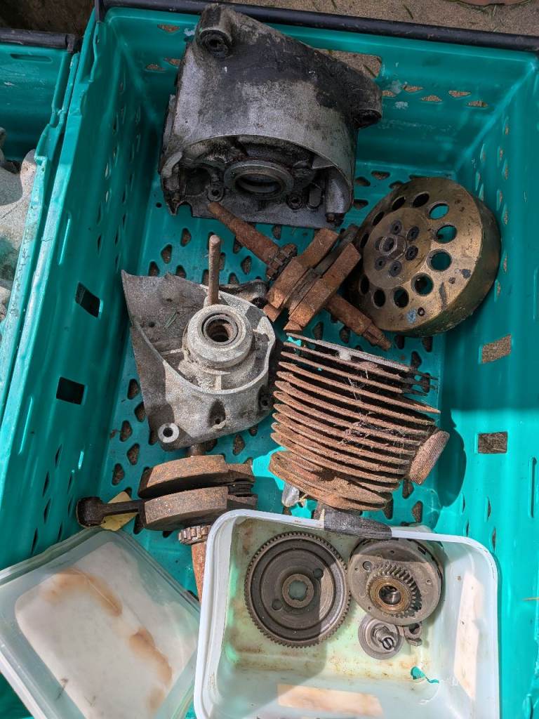 Greeves vintage motorbike parts