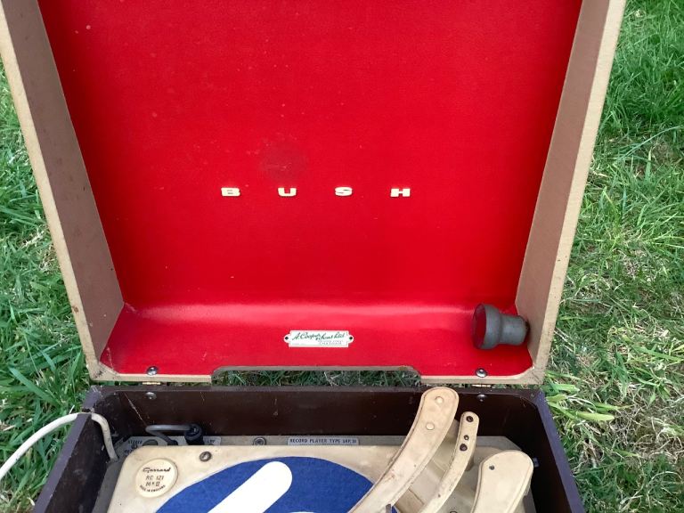 vintage Bush record player 