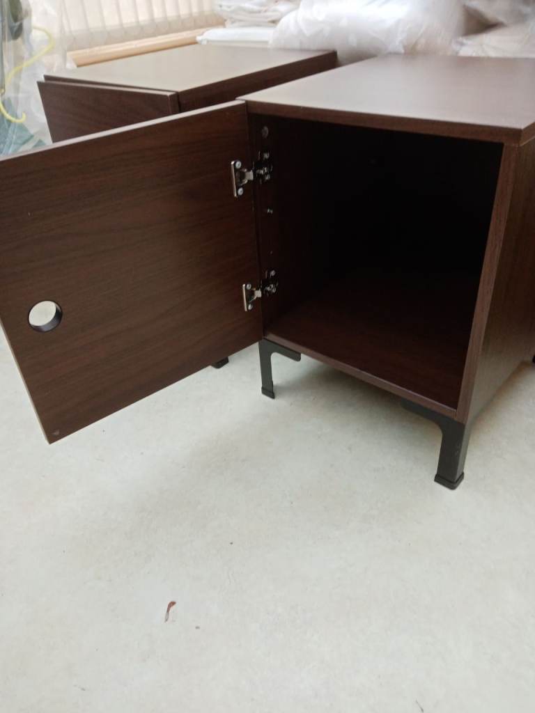 Storage boxes matching left right pair